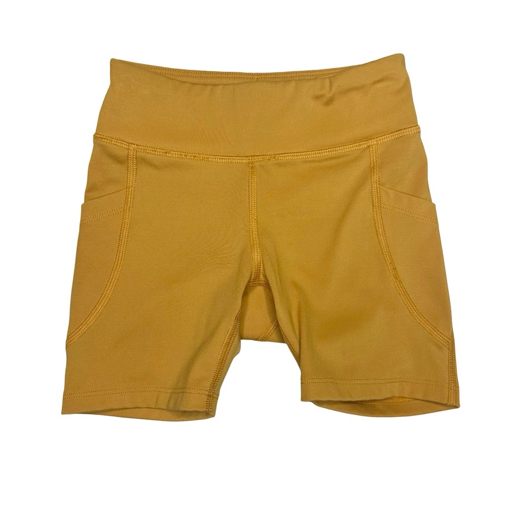 Everyway Cycle Shorts In Gold